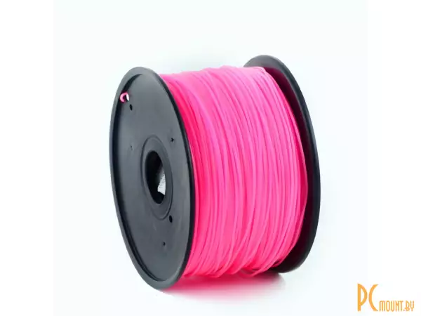 PLA Пластик для 3D печати (филамент) Gembird 3DP-PLA3-01-P PLA Pink 3mm 1kg