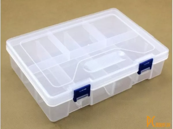 Коробка двойная пластмассовая (органайзер)