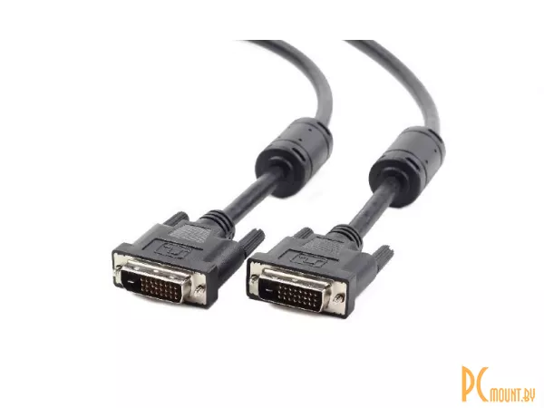 Кабель DVI-D dual link, Gembird (CablExpert) CC-DVI2-BK-6