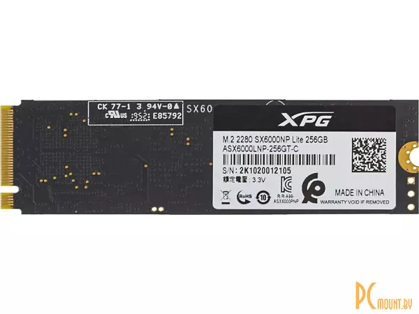 SSD 256GB A-Data ASX6000LNP-256GT-C M.2 2280