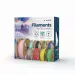 PLA Пластик для 3D печати (филамент) Gembird 3DP-PLA-SK-01-RP PLA Silk Rainbow Red/purple 1.75mm 1kg